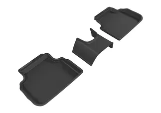 3D MAXpider Kagu 2nd Row Floormats For 2016-2019 Mini Clubman - Black